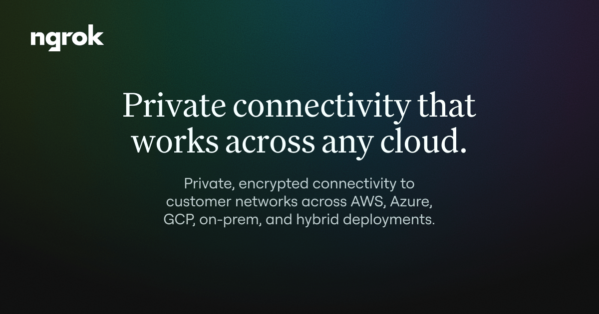 AWS PrivateLink alternative: private connectivity without cloud lock-in | ngrok