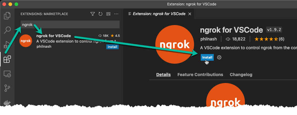 Adding the VSCode extension