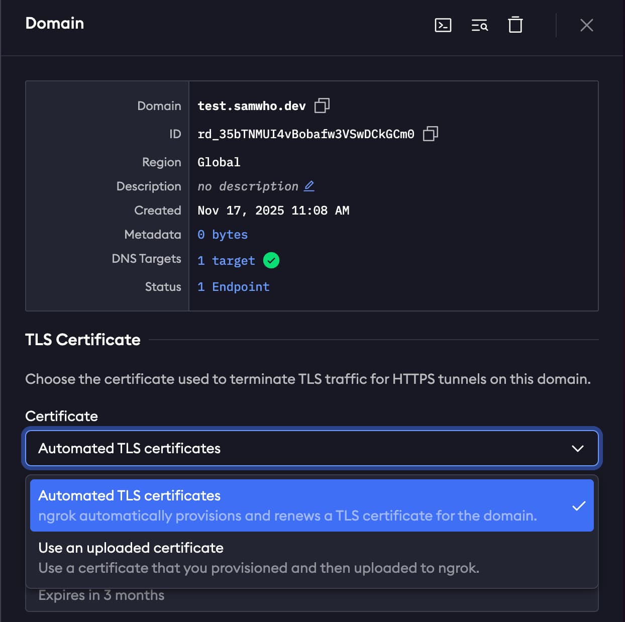 Switching to automated TLS certificates