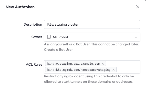 Use ACLs to restrict access to specific configurations and domains